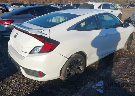 2020 Honda Civic Sport z USA, uszkodzony, nr VIN 2HGFC4A85LH302852